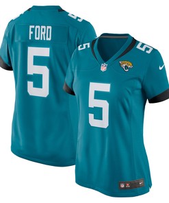 Rudy Ford Jacksonville Jaguars Womens Game Player Jersey - Teal Nfl - Robokeg