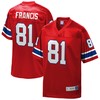 Russ Francis New England Patriots Nfl Pro Line Retired Player Jersey - Red Nfl - Robokeg