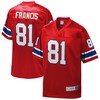 Russ Francis New England Patriots Nfl Pro Line Retired Player Jersey - Red - Robokeg