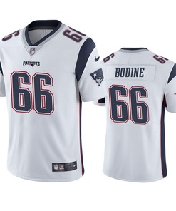 Russell Bodine New England Patriots White Vapor Limited Jersey - Robokeg