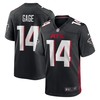 Russell Gage Atlanta Falcons Game Player Jersey - Black Nfl - Robokeg