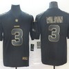 Russell Wilson #2 Seattle Seahawks Nfl Explosion Legendary Gold Black Jersey - Robokeg