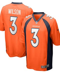 Russell Wilson Denver Broncos Game Jersey Orange Nfl - Robokeg