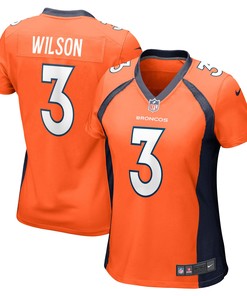 Russell Wilson Denver Broncos Womens Game Jersey Orange Nfl - Robokeg
