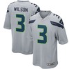 Russell Wilson Seattle Seahawks Alternate Game Jersey - Gray Nfl - Robokeg