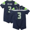 Russell Wilson Seattle Seahawks Infant Romper Jersey - Navy Nfl - Robokeg