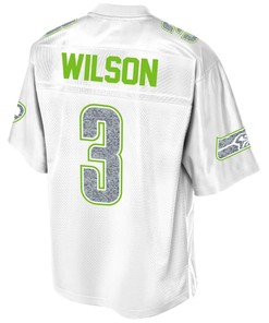 Russell Wilson Seattle Seahawks Nfl Pro Line White Out Fashion Jersey - White - Robokeg