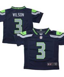 Russell Wilson Seattle Seahawks Toddler Game Jersey - College Navy Nfl - Robokeg