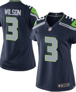 Russell Wilson Seattle Seahawks Womens Game Player Jersey College Navy Nfl - Robokeg