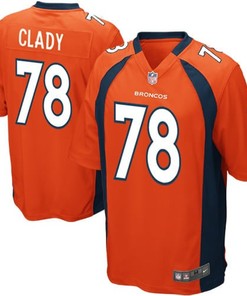 Ryan Clady Denver Broncos Team Color Game Jersey - Orange Nfl - Robokeg