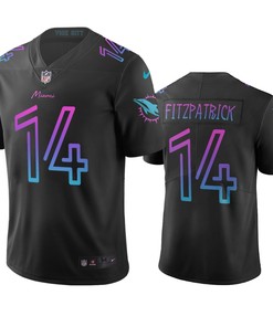 Ryan Fitzpatrick Miami Dolphins Black City Edition Vapor Limited Jersey - Robokeg