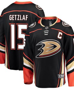 Ryan Getzlaf Anaheim Ducks Fanatics Branded Home Breakaway Player Jersey - Black Nhl - Robokeg