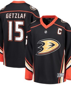 Ryan Getzlaf Anaheim Ducks Fanatics Branded Replica Player Jersey - Black Nhl - Robokeg