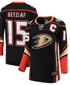 Ryan Getzlaf Anaheim Ducks Fanatics Branded Womens Home Breakaway Player Jersey - Black Nhl - Robokeg