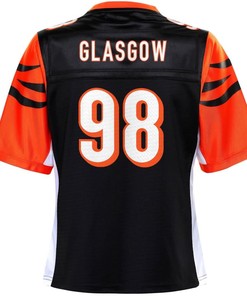 Ryan Glasgow Cincinnati Bengals Nfl Pro Line Womens Player Jersey - Black - Robokeg