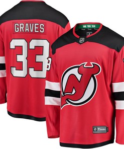 Ryan Graves New Jersey Devils Fanatics Branded Breakaway Player Jersey - Red Nhl - Robokeg