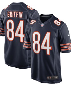 Ryan Griffin Chicago Bears Game Jersey - Navy Nfl - Robokeg
