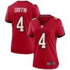 Ryan Griffin Tampa Bay Buccaneers Womens Game Jersey - Red Nfl - Robokeg