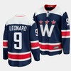 Ryan Leonard #9 Washington Capitals 2023 NHL Draft Alternate Men Jersey - Navy - Robokeg