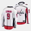 Ryan Leonard #9 Washington Capitals 2023 NHL Draft Away Breakaway Men Jersey - White - Robokeg