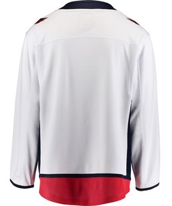 Ryan Leonard #9 Washington Capitals 2023 NHL Draft Away Breakaway Men Jersey - White - Robokeg