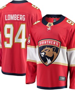Ryan Lomberg Florida Panthers Fanatics Branded Home Breakaway Player Jersey - Red Nhl - Robokeg