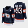 Ryan Nugent-Hopkins 93 Edmonton Oilers 2022 Special Edition 2.0 Women Breakaway Player Retro Jersey Navy - Robokeg