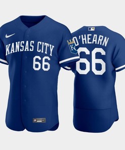 Ryan O'Hearn 66 Kansas City Royals 2022-23 Blue Men's Jersey - Robokeg