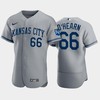 Ryan O'Hearn 66 Kansas City Royals 2022-23 Gray Men's Jersey - Robokeg