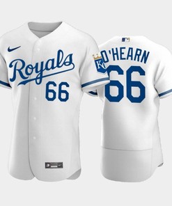 Ryan O'Hearn 66 Kansas City Royals 2022-23 White Men's Jersey - Robokeg
