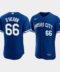 Ryan O'Hearn 66 Kansas City Royals Men's 2022-23 Alternate Jersey - Royal Jersey - Robokeg