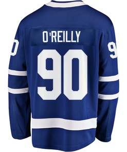 Ryan O_Reilly 90 Toronto Maple Leafs Stanley Cup 2023 Playoffs Patch Home Breakaway Men Jersey - Blue - Robokeg