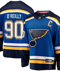 Ryan Oreilly St. Louis Blues Fanatics Branded Home Captain Premier Breakaway Player Jersey - Blue Nhl - Robokeg