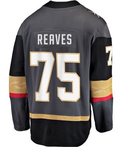 Ryan Reaves Vegas Golden Knights Home Breakaway Player Jersey - Black - Robokeg