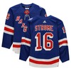 Ryan Strome New York Rangers Game-used #16 Set 3 Jersey From The 2021-22 Nhl Season - Blue - Robokeg