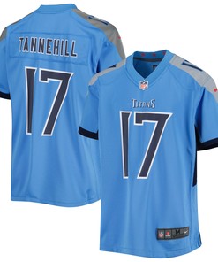 Ryan Tannehill Tennessee Titans Game Jersey - Light Blue Nfl - Robokeg