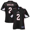 Ryan Winslow Arizona Cardinals Nfl Pro Line Womens Alternate Team Player Jersey - Black - Robokeg