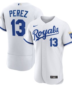 Salvador Parez Kansas City Royals 2022 Home Authentic Player Jersey - White Mlb - Robokeg