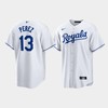 Salvador Perez 13 Kansas City Royals White Home Player Jersey - Robokeg