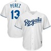Salvador Perez Kansas City Royals Cool Base Player Jersey - White - Robokeg