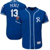 Salvador Perez Kansas Mlb 2018 Spring Brandedition City Royals #13 Blue Jersey - Robokeg