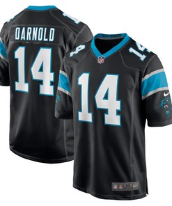 Sam Darnold Carolina Panthers Game Player Jersey - Black Nfl - Robokeg