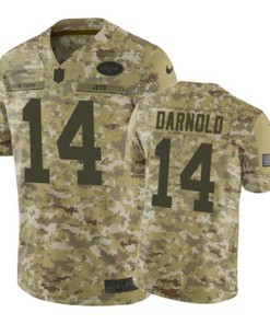Sam Darnold Jersey Nfl Camo New York Jets - Robokeg
