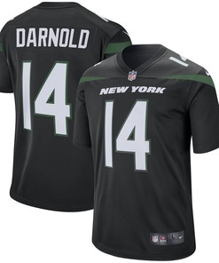 Sam Darnold New York Jets Nike Game Jersey - Stealth Black - Robokeg