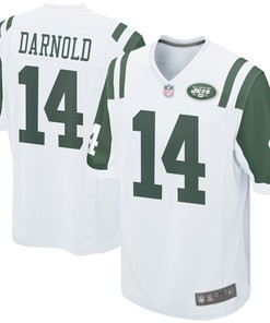 Sam Darnold New York Jets Nike Game Jersey - White - Robokeg