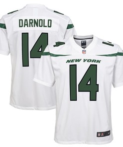 Sam Darnold New York Jets Nike Youth Game Jersey - Spotlight White - Robokeg