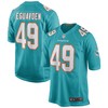 Sam Eguavoen Miami Dolphins Game Jersey - Aqua Nfl - Robokeg