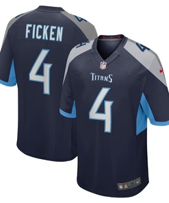 Sam Ficken Tennessee Titans Game Jersey - Navy Nfl - Robokeg