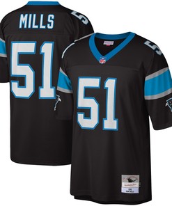 Sam Mills Carolina Panthers Mitchell & Ness Legacy Replica Jersey - Black Nfl - Robokeg