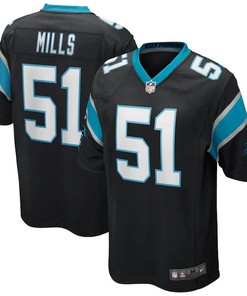 Sam Mills Carolina Panthers Nike Game Retired Player Jersey - Black - Robokeg